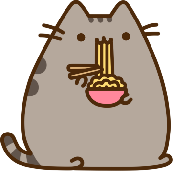 Stickers De Facebook - Pusheen - Super Stationery Set (354x351)