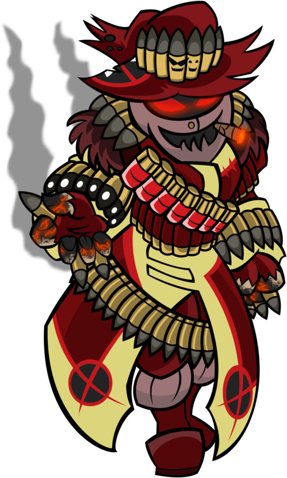 Bullet Mage, The Gundead Sorcerer By H 72 - Sorcerer (762x1048)