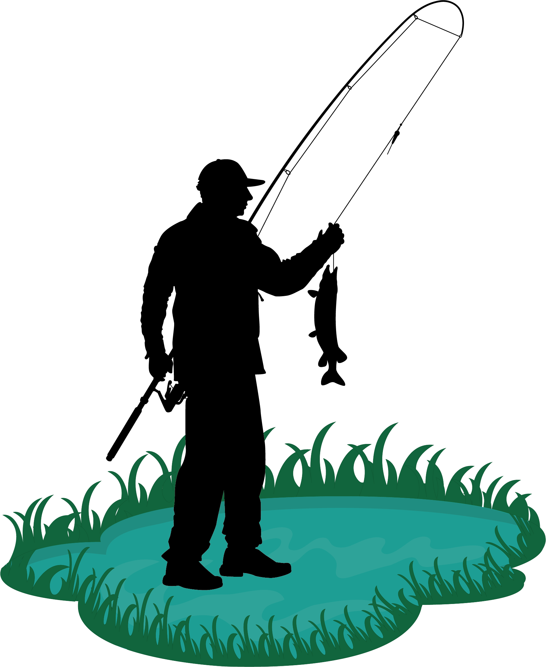 Fishing cartoon. Силуэт рыбака. Рыбак рисунок. Рыбак с удочкой. Силуэт рыбака с удочкой.