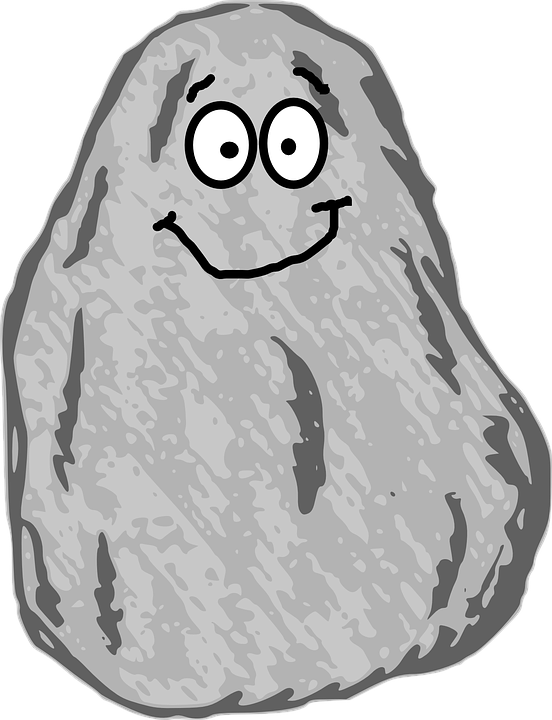 Rock Clipart Transparent Background - Rock Clip Art Free (552x720)
