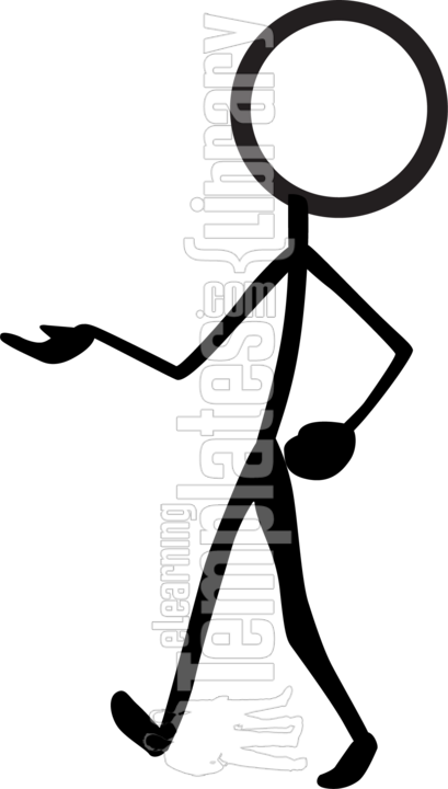 Stick Figure Transparent Background (409x720)