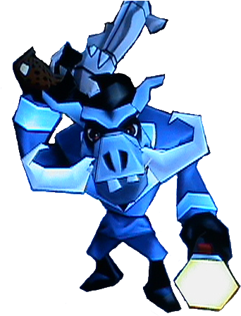 Warthogs Were Enemy Guards That Sly Cooper And The - Common Warthog (341x468)