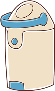 The Baby Trend Diaper Champ Deluxe - Illustration (300x400)
