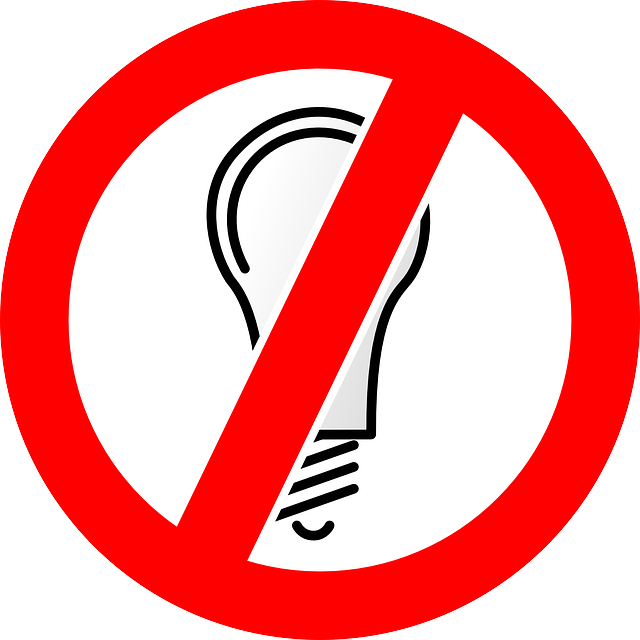 Residential Electricity Disconnected - Light Bulb Clip Art (1920x1920)