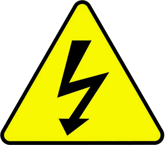 High Voltage Png - High Voltage Warning Label (576x506)