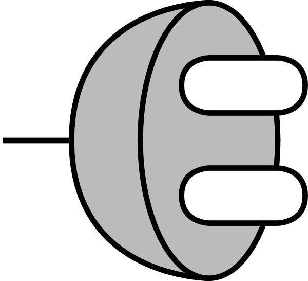 Plug Clip Art (600x546)