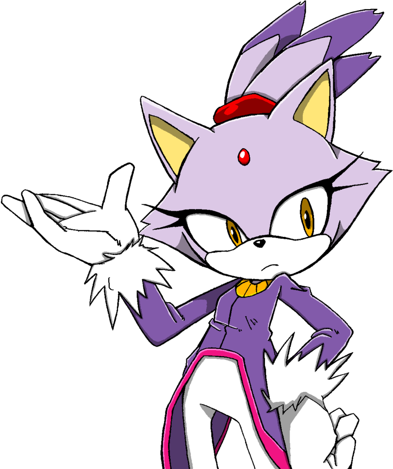 Blaze The Cat Sonic Channel 2010 By Cheril59 - Blaze The Cat Sonic Channel (827x965)