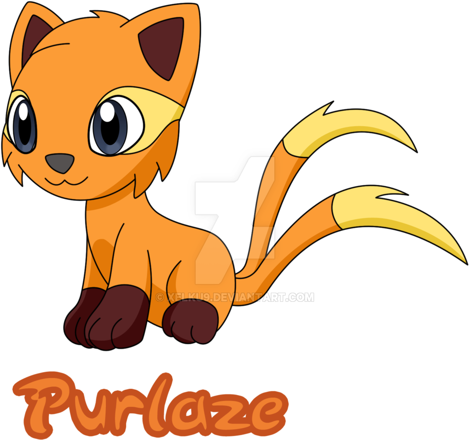 Fakemon - Fakemon Fire Starter Cat (1024x896)