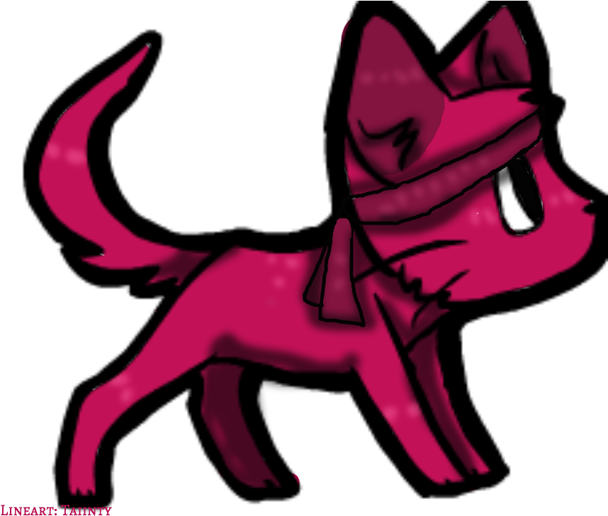 Ruby Cat By Zelda Warriorcat Fan - Ruby Cat By Zelda Warriorcat Fan (900x743)