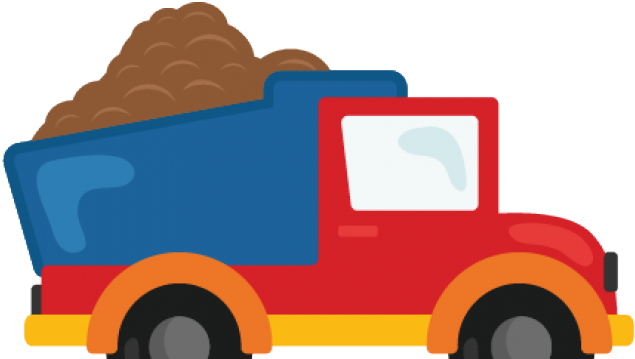Dump Truck Clipart - Carritos Animados (640x480)