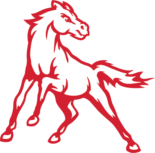 Mustang Football Clipart - Ford Mustang (546x539)