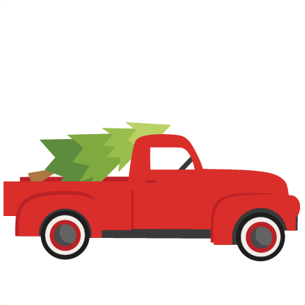 Christmas Truck With Treesvg Scrapbook Cut File Cute - Christmas Truck Svg (432x432)