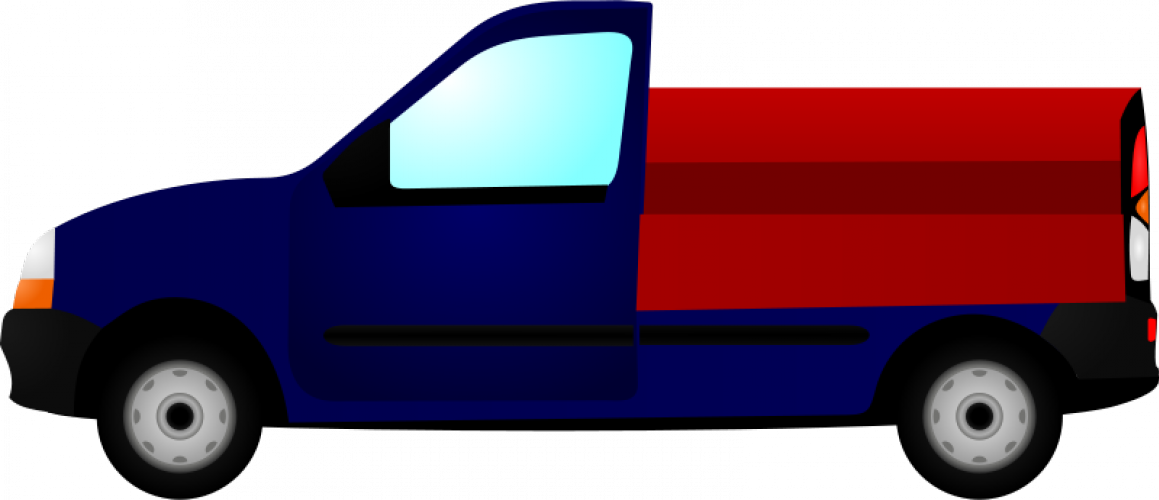 Cyberscooty-truck - Carro De Carga Png (1159x500)