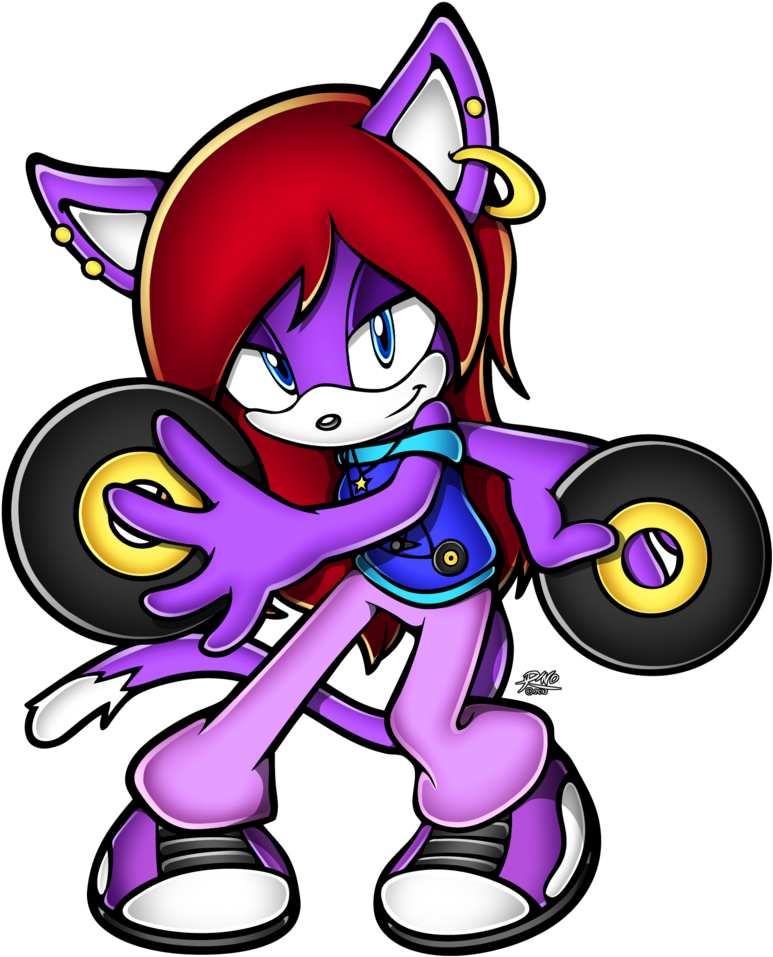 Angel The Cat By R-no71 - Sonic Fan Character Cat (816x978)