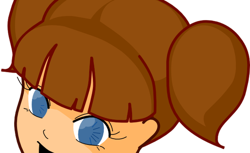 Hair Clipart Brunette Hair - Hair Clipart Brunette Hair (800x491)