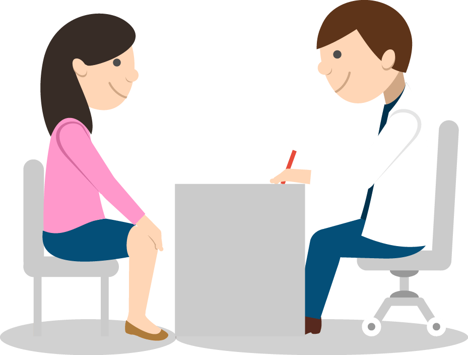 Patient Clipart Doctor Consultation - Patient Clipart Doctor Consultation (929x704)