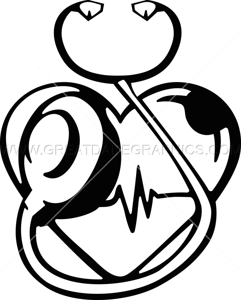 Stethoscope & Heart - Stethoscope & Heart (825x1025)