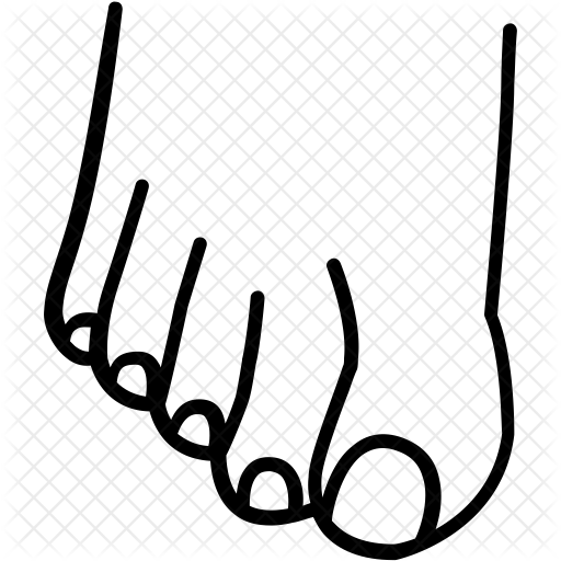 Vector Transparent Download Feet Vector Pedicure - Vector Transparent Download Feet Vector Pedicure (512x512)