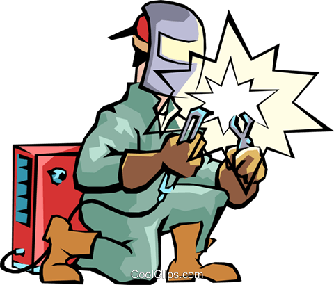 Welder Royalty Free Vector Clip Art Illustration -peop1647 - Welder Royalty Free Vector Clip Art Illustration -peop1647 (480x410)