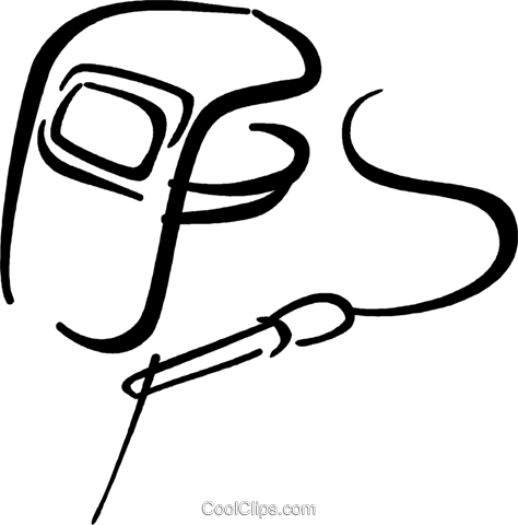 Schweißen Maske Und Taschenlampe Vektor Clipart Bild - Schweißen Maske Und Taschenlampe Vektor Clipart Bild (474x480)