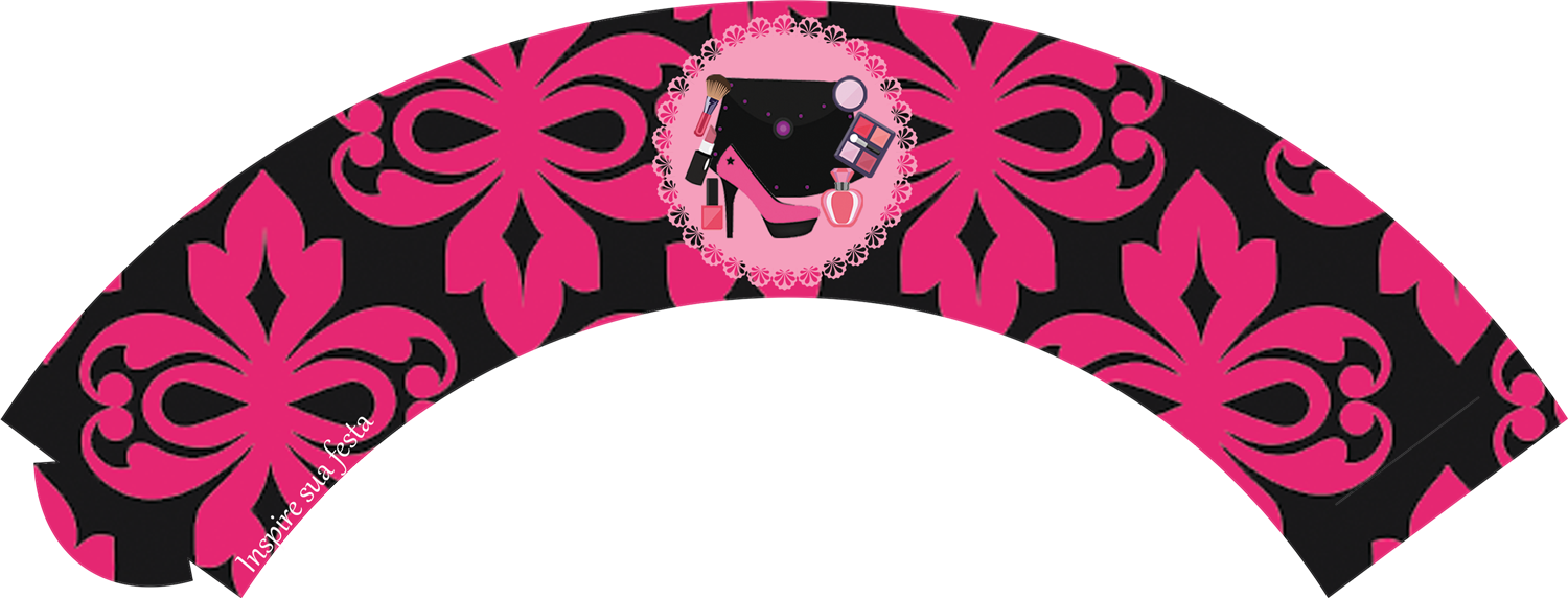 Saia Para Cupcake Personalizado Gratuito - Saia Para Cupcake Personalizado Gratuito (1500x572)
