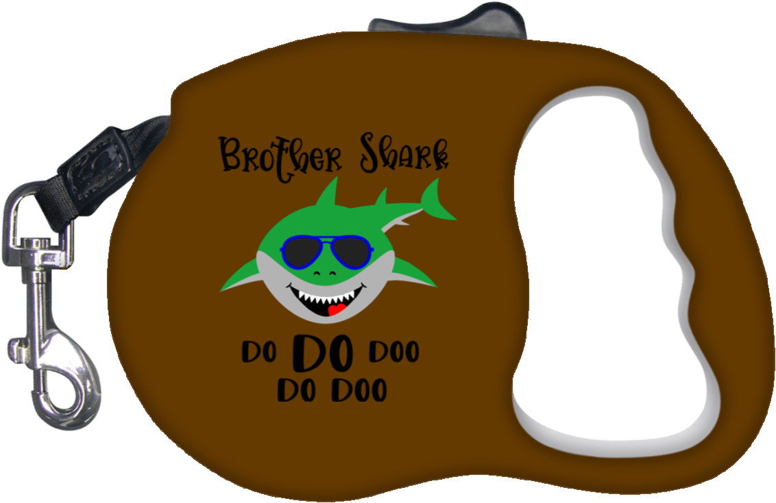 Brother Shark Retractable Dog Leash- Pets - Brother Shark Retractable Dog Leash- Pets (1155x1155)