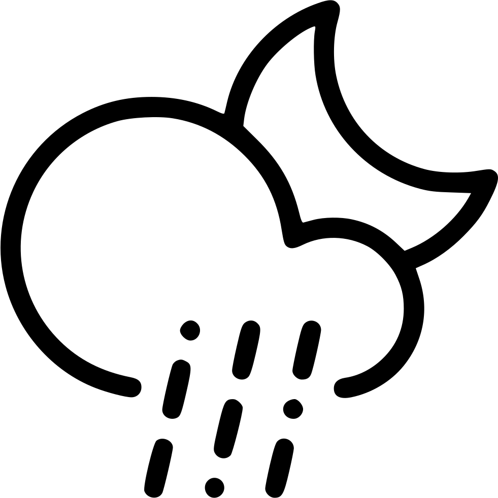 Night Sleet Cloud Rain Moon Comments - Night Sleet Cloud Rain Moon Comments (981x982)