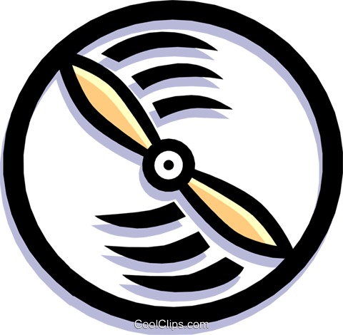 Propeller Royalty Free Vector Clip Art Illustration - Propeller Royalty Free Vector Clip Art Illustration (480x470)