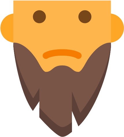 Pin Long Beard Clipart - Pin Long Beard Clipart (540x540)