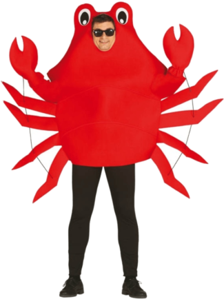 Adult Crab Costume - Adult Crab Costume (324x514)