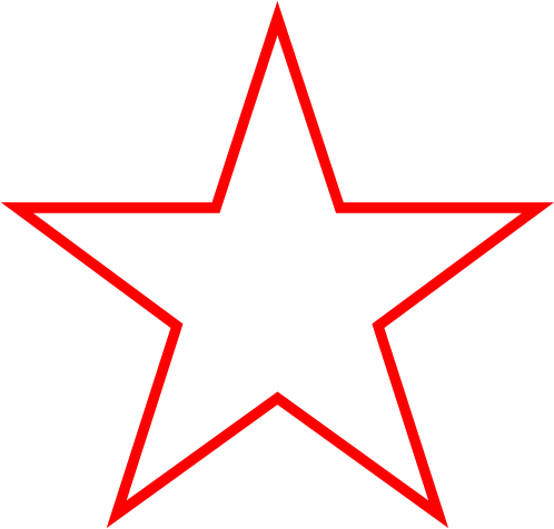 Free Transparent Hollow Star Shaped Graphics - Free Transparent Hollow Star Shaped Graphics (680x670)
