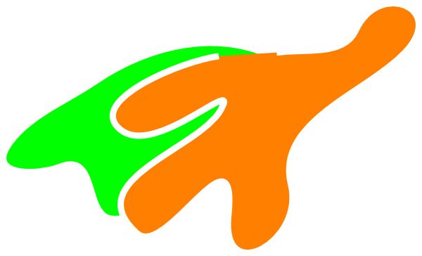 Banner Black And White Stock Super Hero Blue Orange - Banner Black And White Stock Super Hero Blue Orange (600x364)