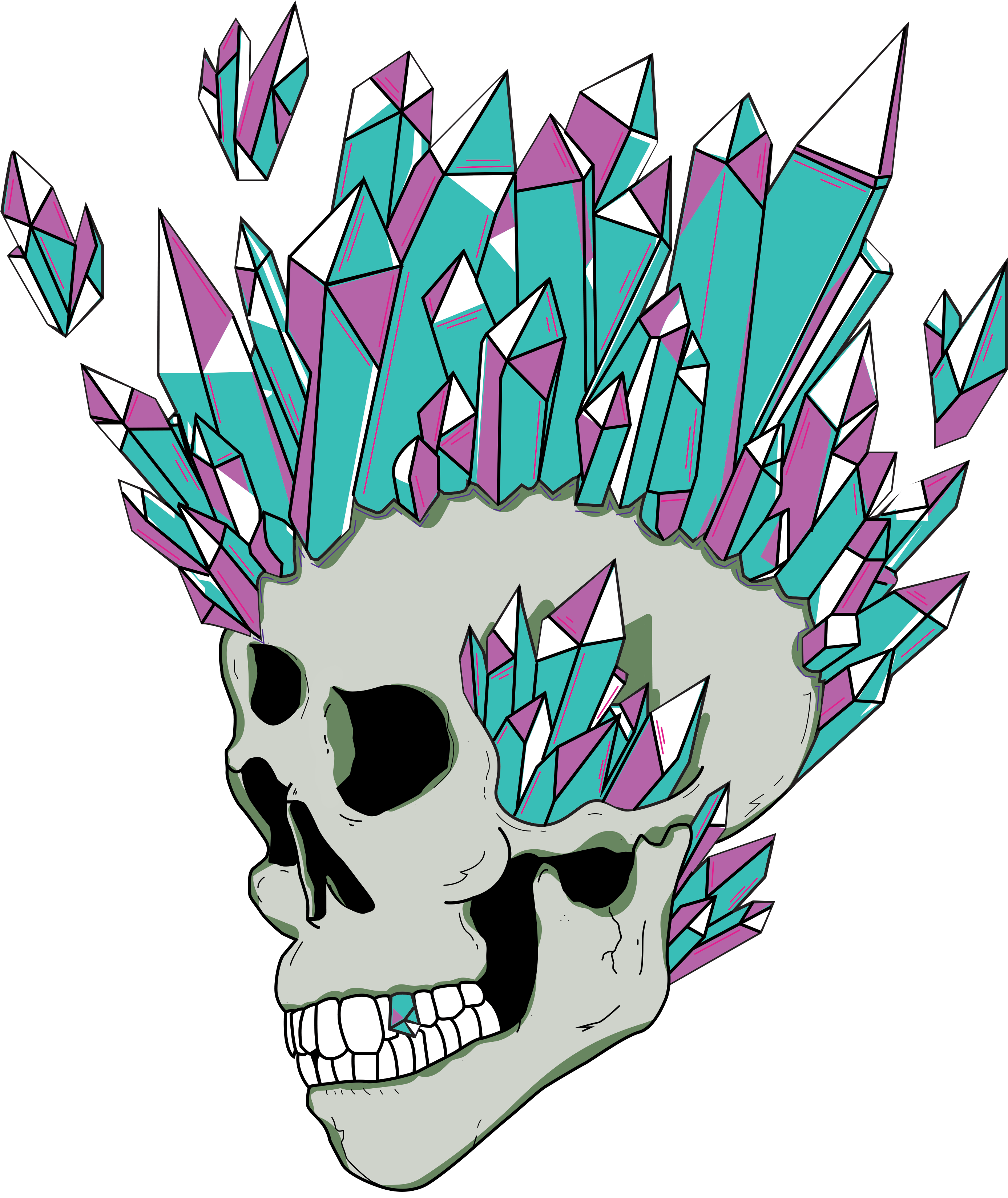 Crown Of Turquoise Final No Background - Crown Of Turquoise Final No Background (2789x3315)