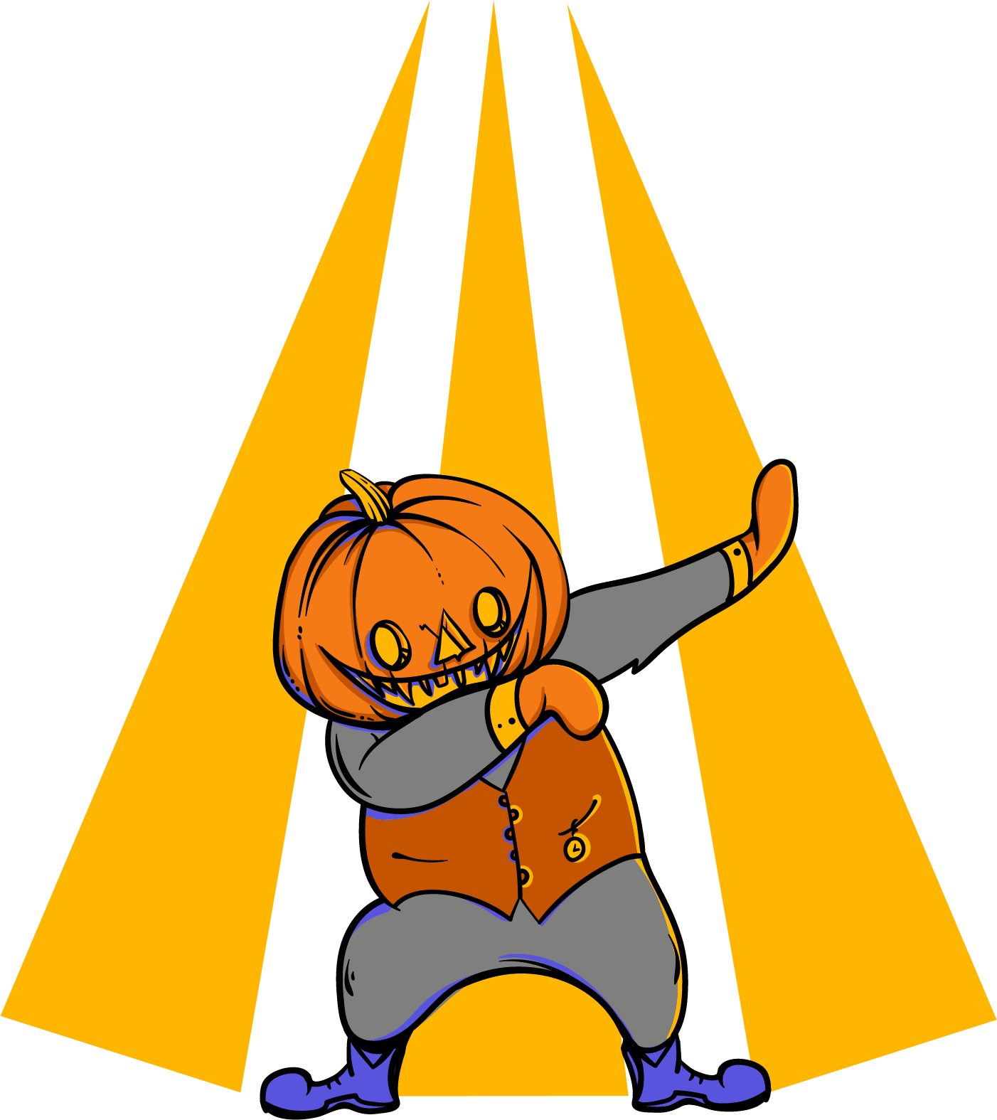 Dabbing Pumkin Buy T Shirt Design - Dabbing Pumkin Buy T Shirt Design (1402x1575)