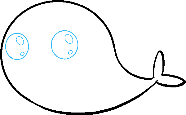 Narwhal Clipart Easy - Narwhal Clipart Easy (680x678)