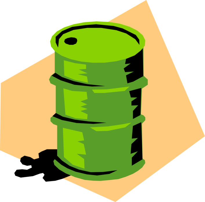 Vector Illustration Of Toxic Chemicals Spilling From - Vector Illustration Of Toxic Chemicals Spilling From (707x700)