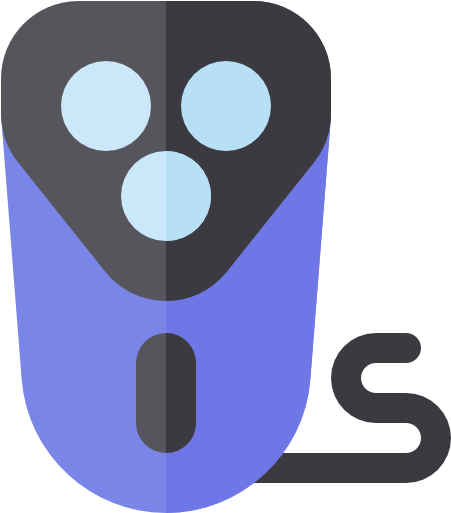 035 Electric Shaver Icon - 035 Electric Shaver Icon (512x512)