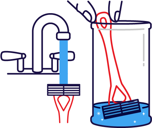 Illustrations Showing How To Use Save My Blades - Illustrations Showing How To Use Save My Blades (601x500)