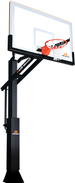 Image Stock Basketball Backboard Clipart Black And - Image Stock Basketball Backboard Clipart Black And (400x400)