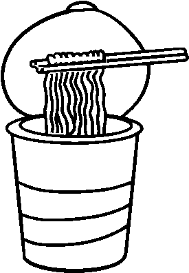 Banner Free Download Instant Noodles Coloringcrew Com - Banner Free Download Instant Noodles Coloringcrew Com (600x470)