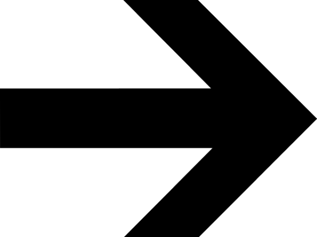 Right Clipart Black Arrow - Right Clipart Black Arrow (640x480)