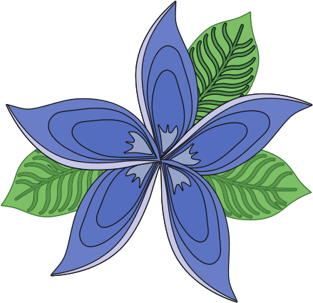 Beautiful Flower Symbol - Beautiful Flower Symbol (550x550)
