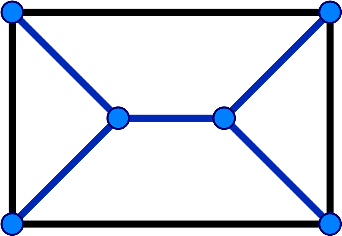 Triangular Prism As Halin Graph - Triangular Prism As Halin Graph (1280x931)