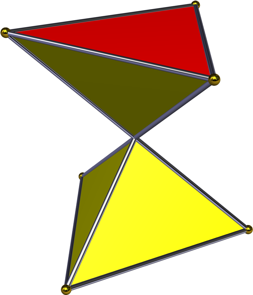 Crossed Triangular Prism - Crossed Triangular Prism (913x1024)