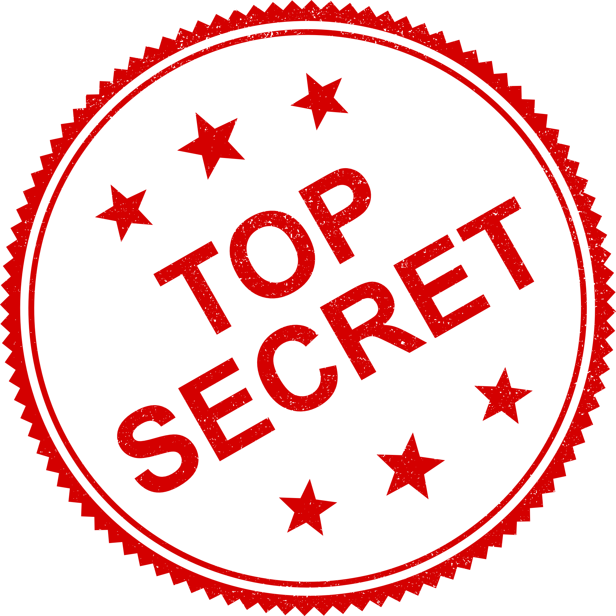 4 Top Secret Stamp Vector - 4 Top Secret Stamp Vector (2000x2000)