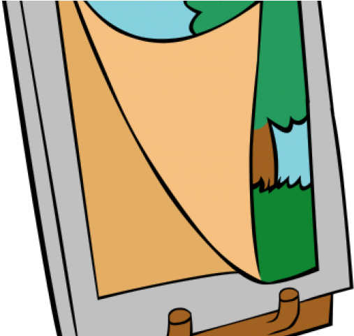 Gallery Clipart Paint Easel - Gallery Clipart Paint Easel (640x480)