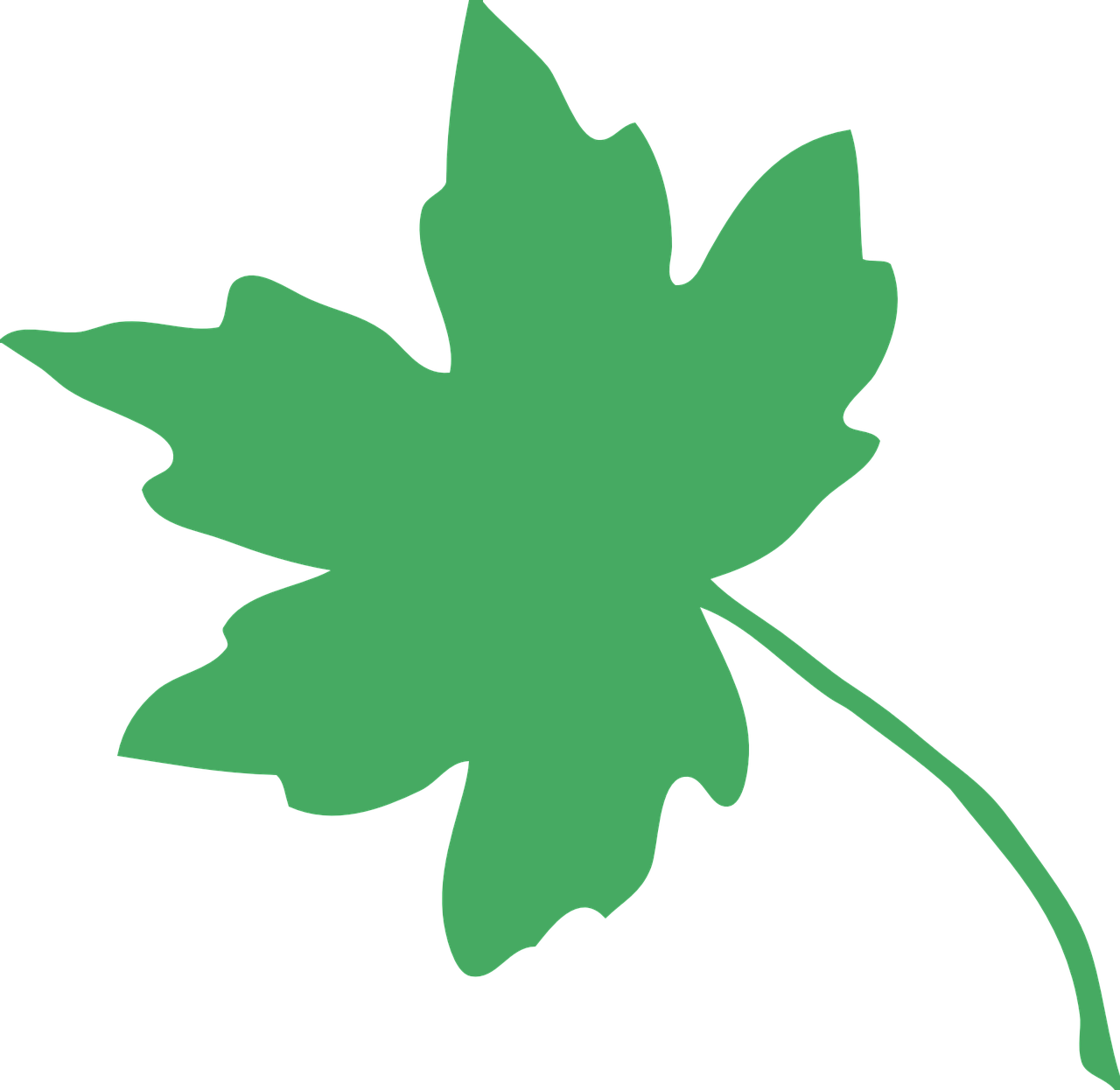 Leaf,tree,green Waste,maple,free Vector Graphics,free - Leaf,tree,green Waste,maple,free Vector Graphics,free (1280x1246)