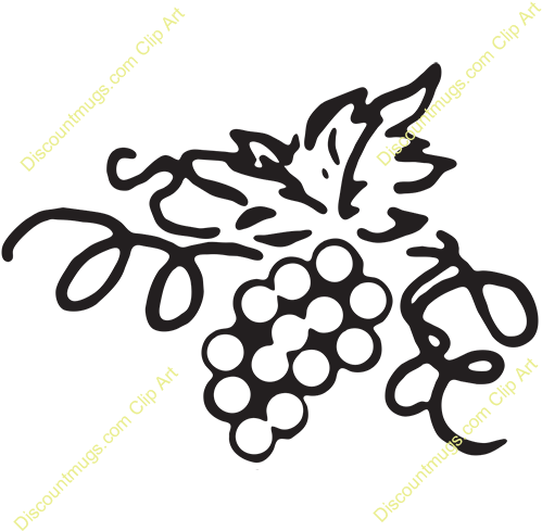 Leaf Clipart Grape Clip Art - Leaf Clipart Grape Clip Art (500x500)