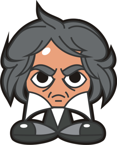 Portretten Van Ludwig Van Beethoven Ii - Portretten Van Ludwig Van Beethoven Ii (400x496)
