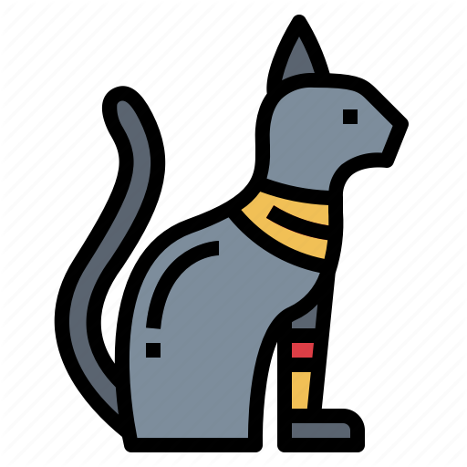 Egypt Clipart Egyptian Cat - Egypt Clipart Egyptian Cat (512x512)
